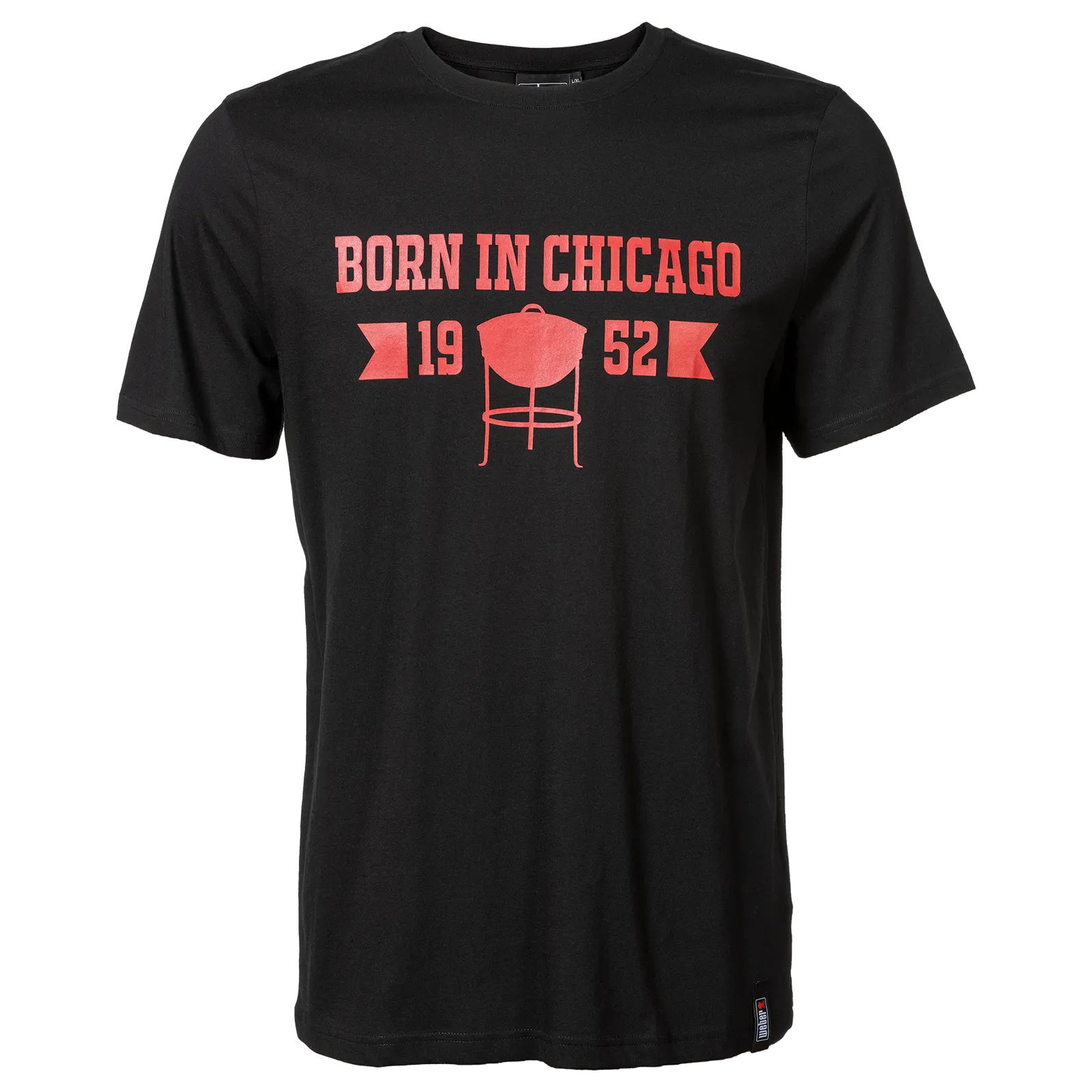 Born in Chicago T-Shirt Men Black XXL