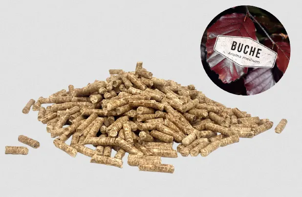 WE LOVE BBQ Grillpellets Buche, 10 Kg
